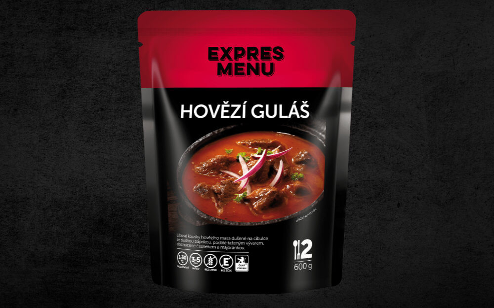 detail Hovězí guláš 600 g