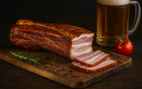 Uzený bok bez kosti