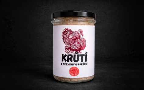 Krůtí s červeným pepřem 170 g