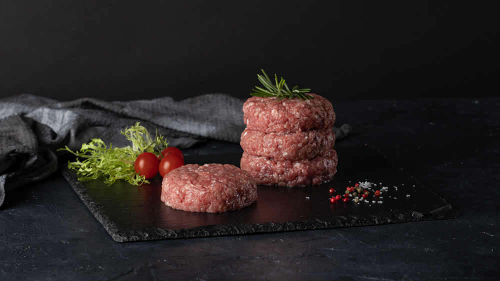 detail Krůtí hamburger, 300g
