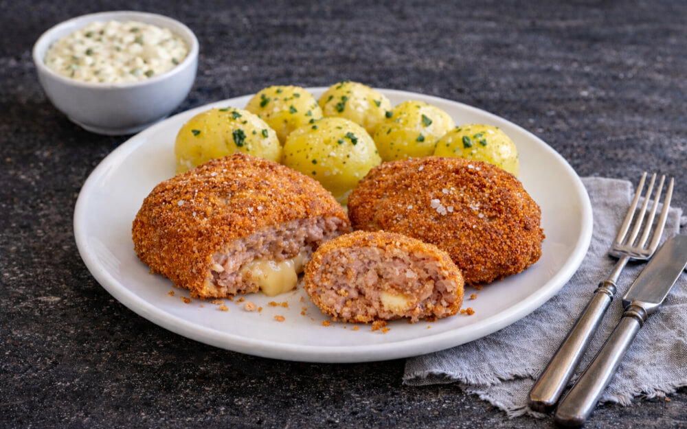 detail Holandský krůtí řízek