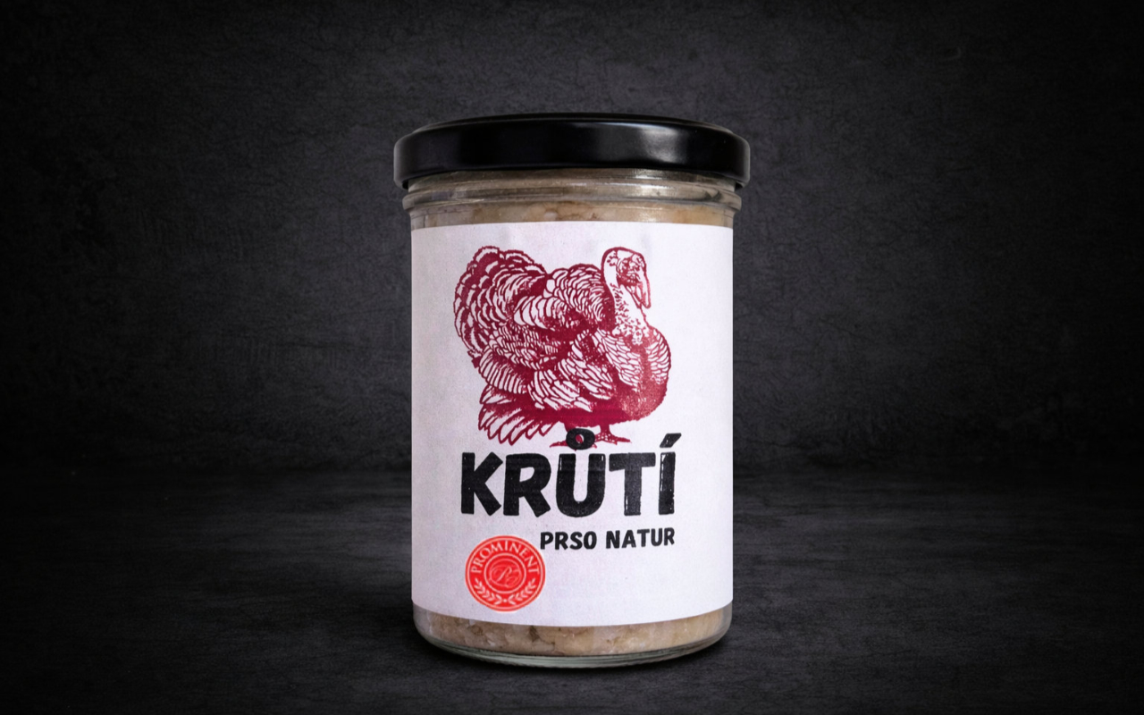 detail Krůtí prsa ve vlastní šťávě 230 g