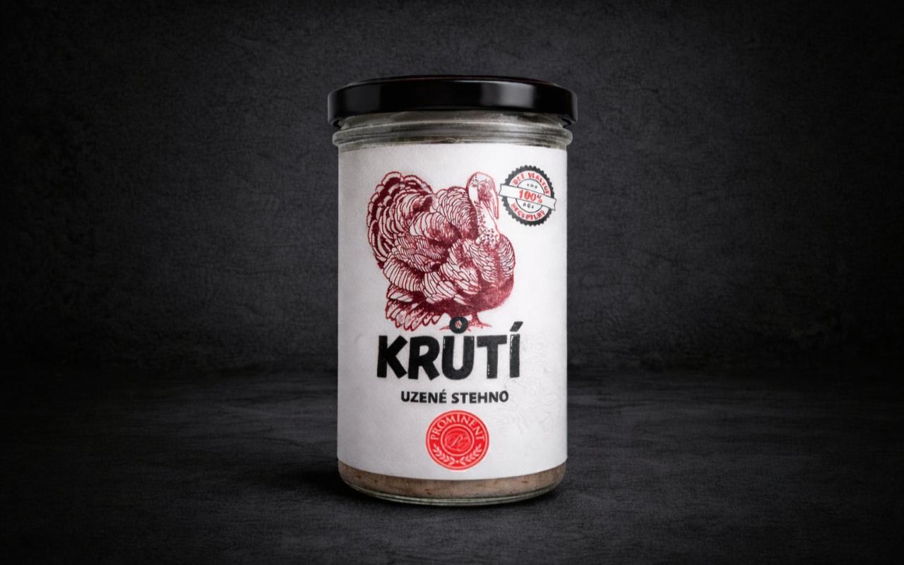 detail Uzené krůtí stehno 230 g