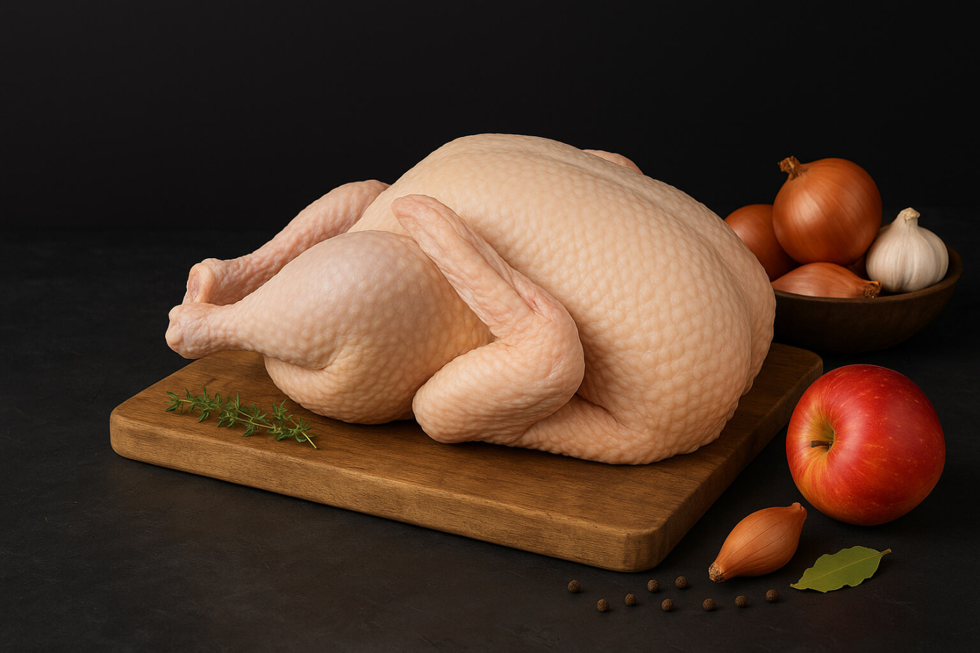 detail Slepice lehká mražená